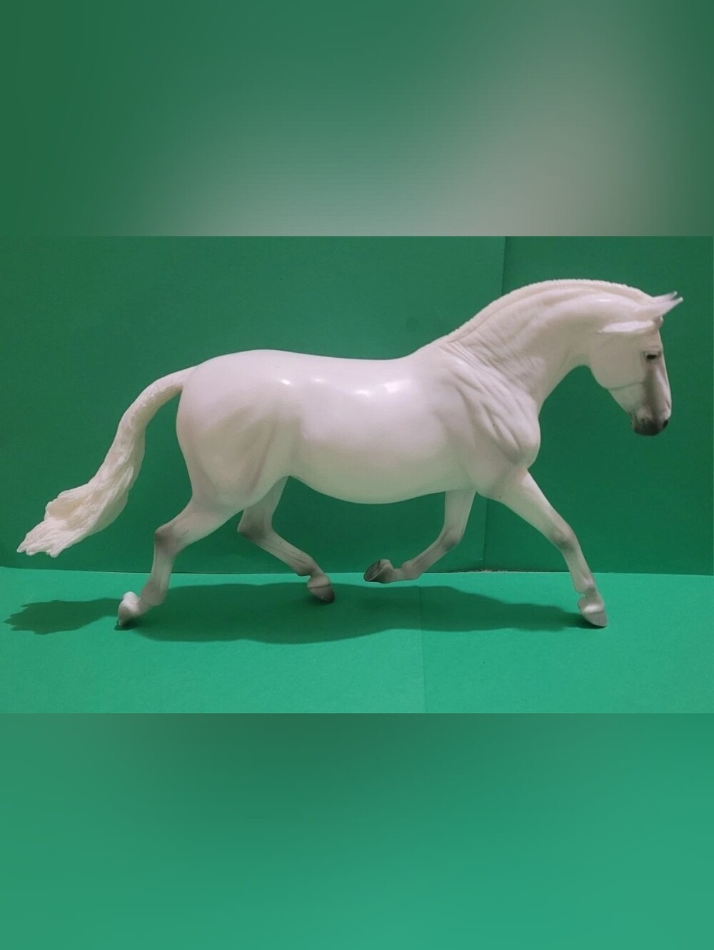 Breyer Horse #1777 Fantasia Del C & Gozosa White Andalusian Spanish Mare Retired